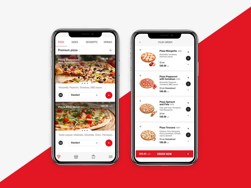 Thiết kế ux trong Domino's pizza
